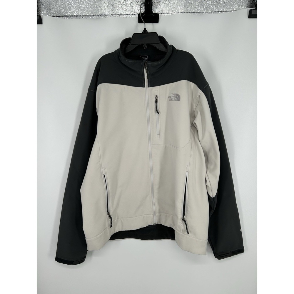 The North Face Apex Soft Shell Softshell Fleece Lined Full Zip Jacket Men XL